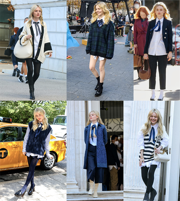 6 outfits worn by Audrey Hope in Gossip Girl