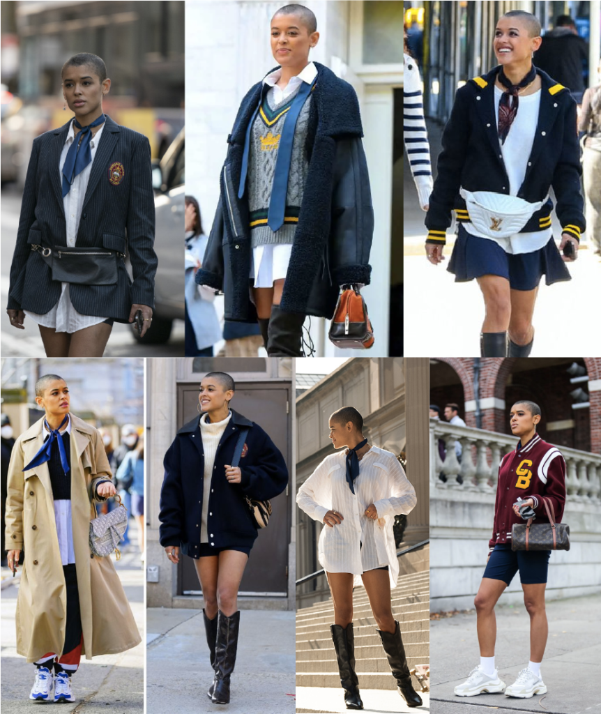 7 outfits worn by Julien Calloway in Gossip Girl