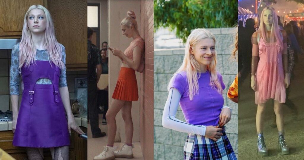Jules has the best outfits! 💜✨ : r/euphoria
