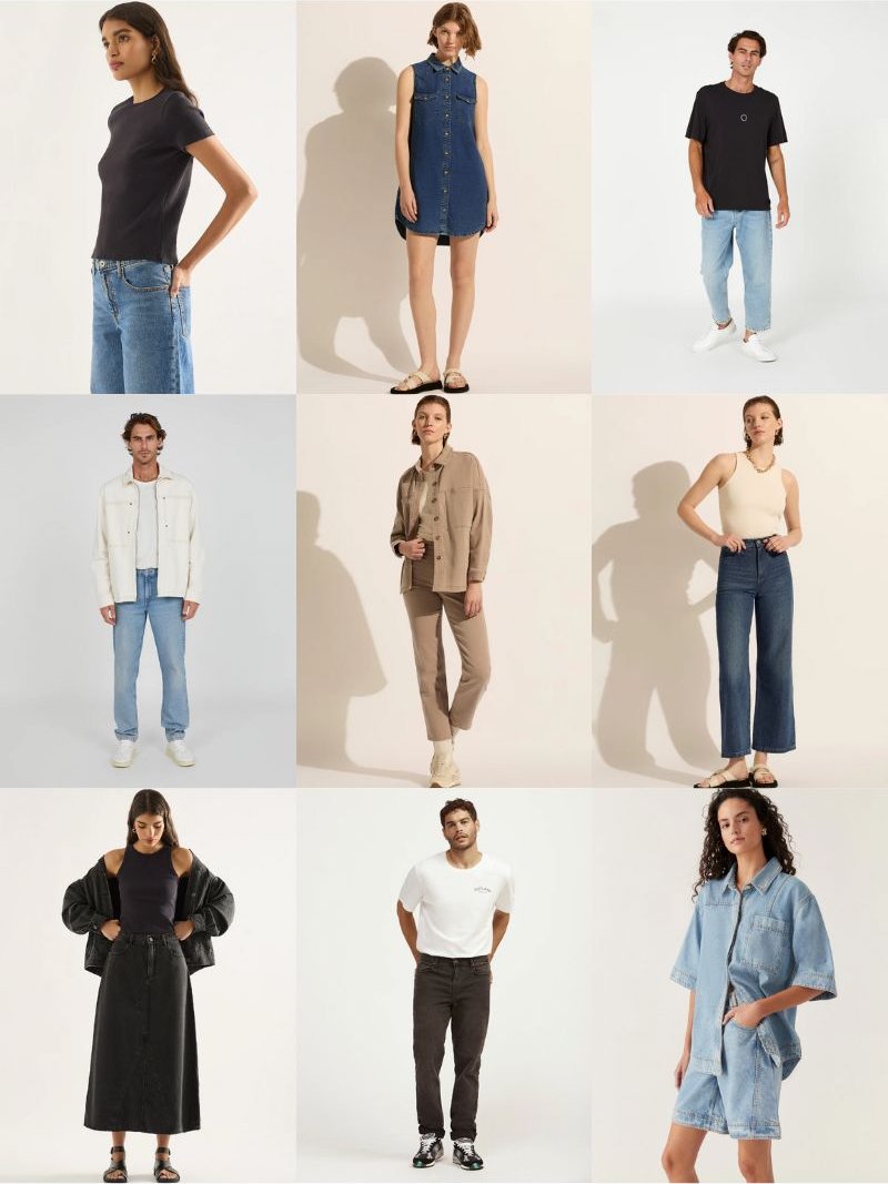 9 items from sustainable Australian brand Outland Denim (womens & mens denim clothing)